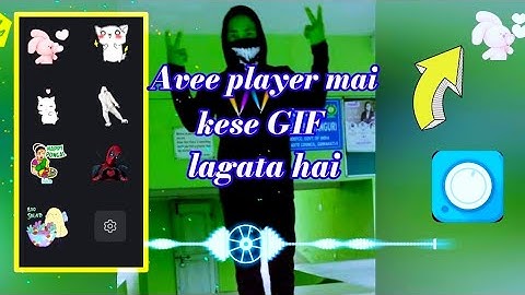 How to add GIF in avee player / Avee player mai kese gif lagata hai / #TL Official