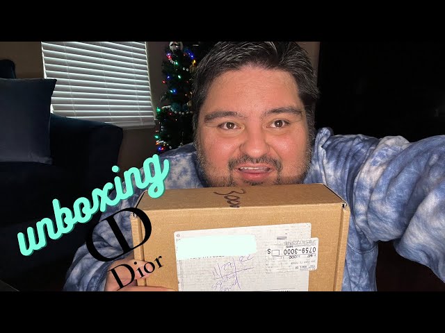 Dior Oblique Jacquard Wallet & Card Holder, Unboxing, 4K