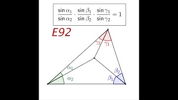 Element 92. The Trigonometric Form of Ceva