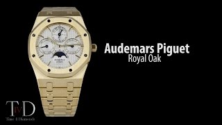 Audemars Piguet Royal Oak Yellow Gold Perpetual Calender 25820BA.OO.0944BA.02 (T4D) watch review