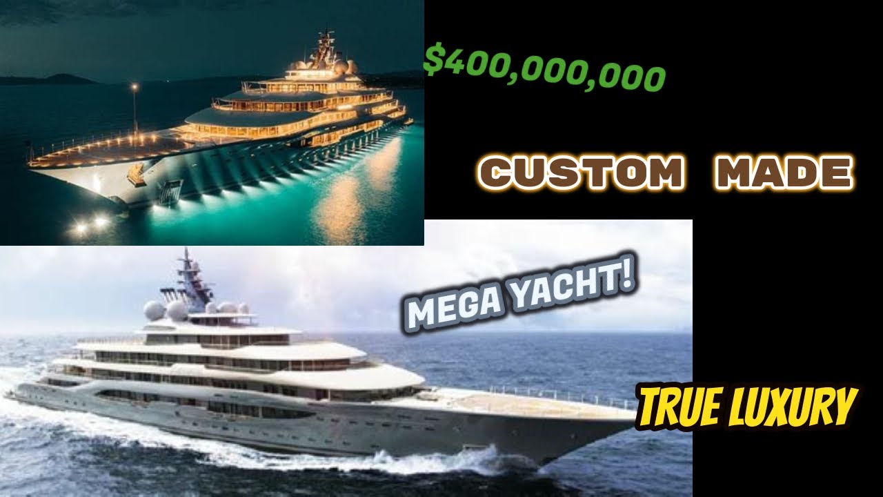 400,000,000 mega yacht (Flying Fox) *LUXURY* YouTube