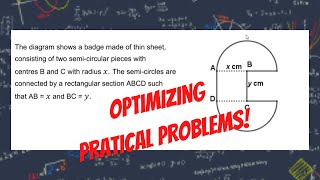 Application of Calculus - optimizing Area and Perimeter of a shape.