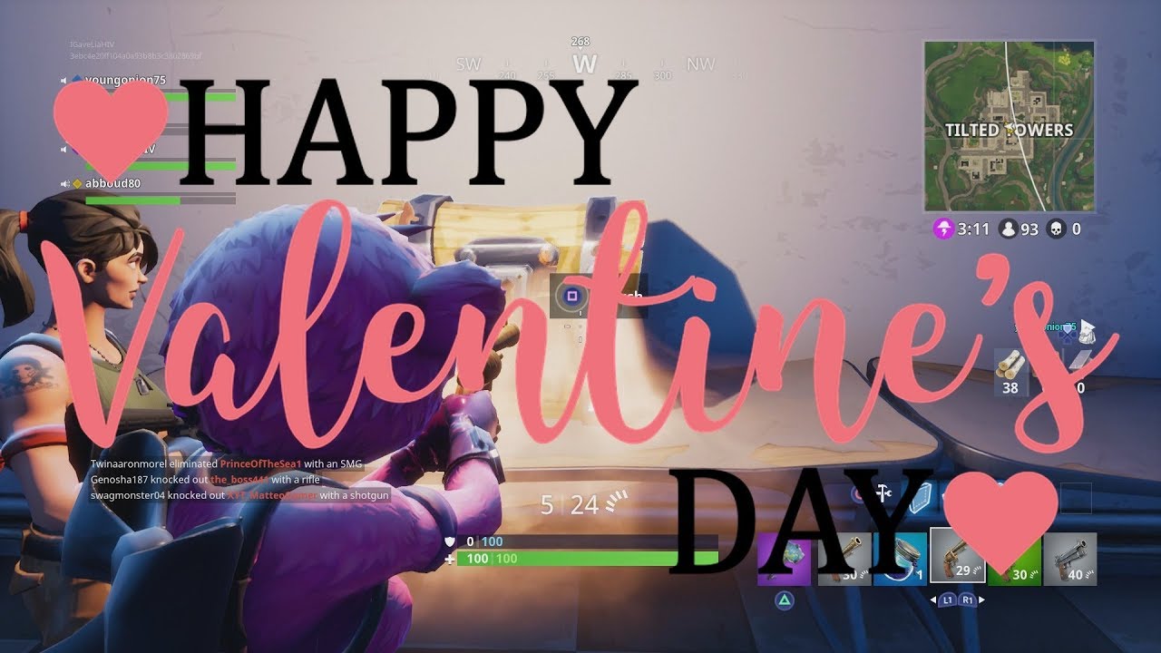 FORTNITE VALENTINE'S DAY TROLLING COMPILATION!