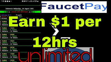 New termux auto faucet claim script| unlimited claim 