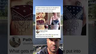 A dad copies his daughter's selfies and now outgrows her following #DadHumor #Instagram