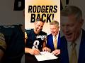Aaron Rodgers Re-Signs with Steelers! 🔥 $25M Deal #NFL