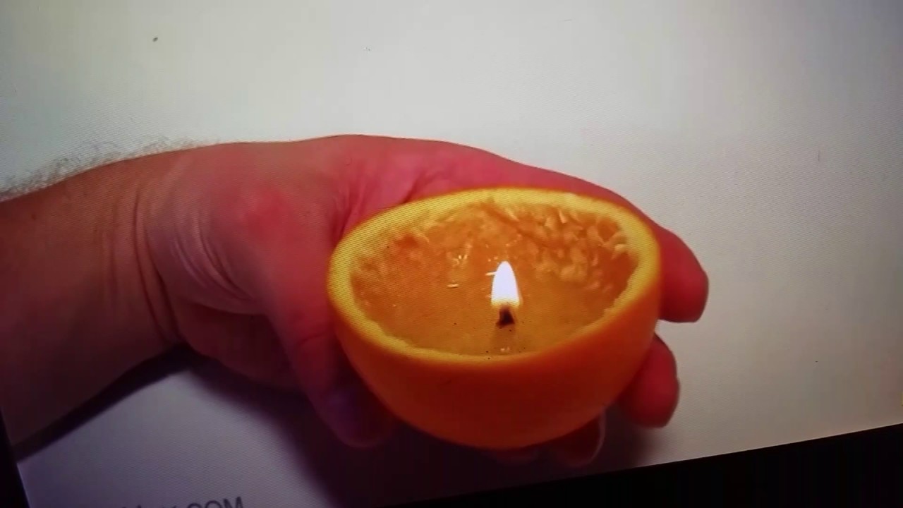 How To Make 4 Emergency Candles Life Hack YouTube
