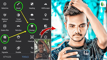 New Creative Skin Smooth Photo Editing || Snapeed Face White & Background Editing New Tutorial ||