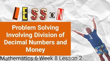 Problem Solving Involving Division of Decimal Numbers and Money || [Tagalog-English Discussion]