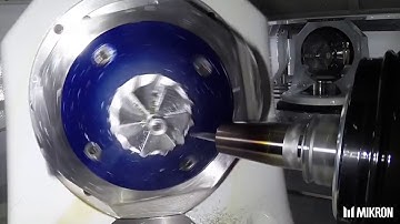 MIKRON   Mikron XT one   Turbocharger Impeller machining center 5 axis
