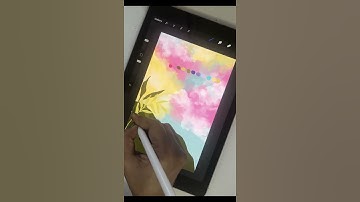 Landscape drawing in procreate  | Learn Procreate