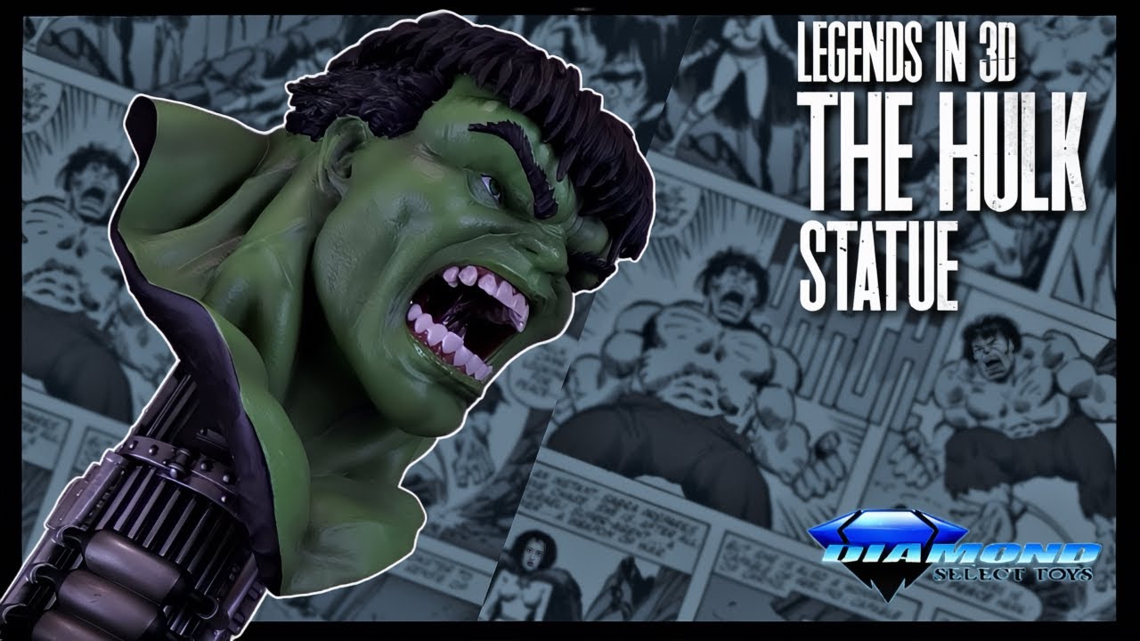 Diamond Select Marvel Legends in 3-Dimensions The Hulk 1:2 Scale
