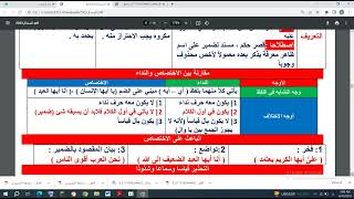 ملخص الاختصاص والإغراء والتحذير