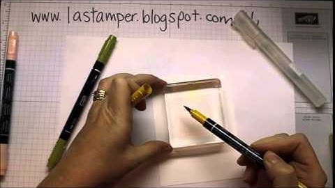 Watercolor Background with Clear Blocks