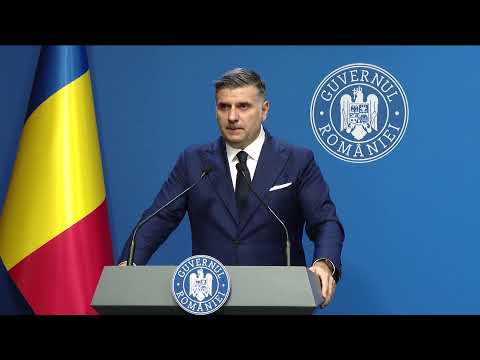 8/08/25: Briefing la finalul ședinței de guvern susținut de președintele ASF, Alexandru Petrescu