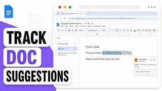 How to Use Suggesting Mode in Google Docs (Track Proposed Edits)