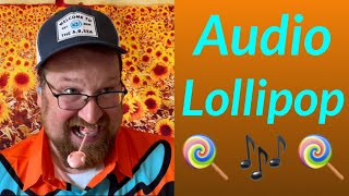 I am SHOCKED by this wild new lollipop. Audio Lollipop by Amos Sweets