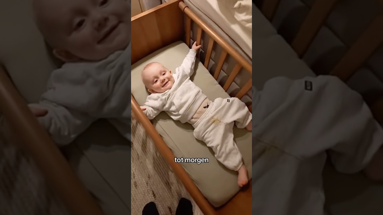 Riven wil niet slapen😂😂 