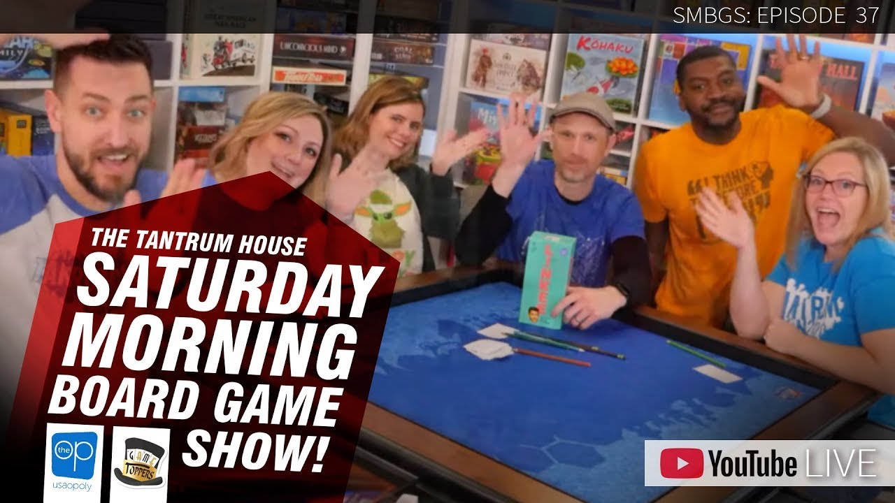 October: Saturday Morning Board Game Show!!