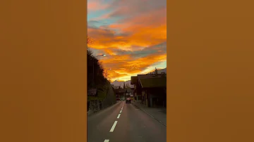 Sunrise At Home Youtubeshorts Shorts Nature Roadtrip Switzerland Brienz 