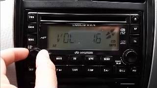 2008 Hyundai Tucson Radio   Volume issue