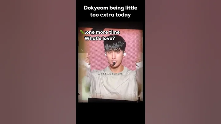 Dokyeomahhh what is love ?  #seventeen #kpop #세븐틴 #dokyeom #svt #도겜 #belmontpark #dk #seoksoo #fyp