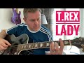 Lady - T.Rex Marc Bolan Acoustic Guitar Lesson (Chord Sheet)