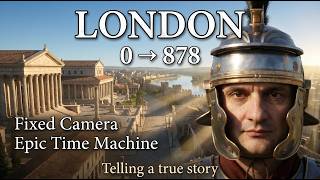 Evolution of London | Fixed Camera | Timelapse 900 Years in 12 Minutes
