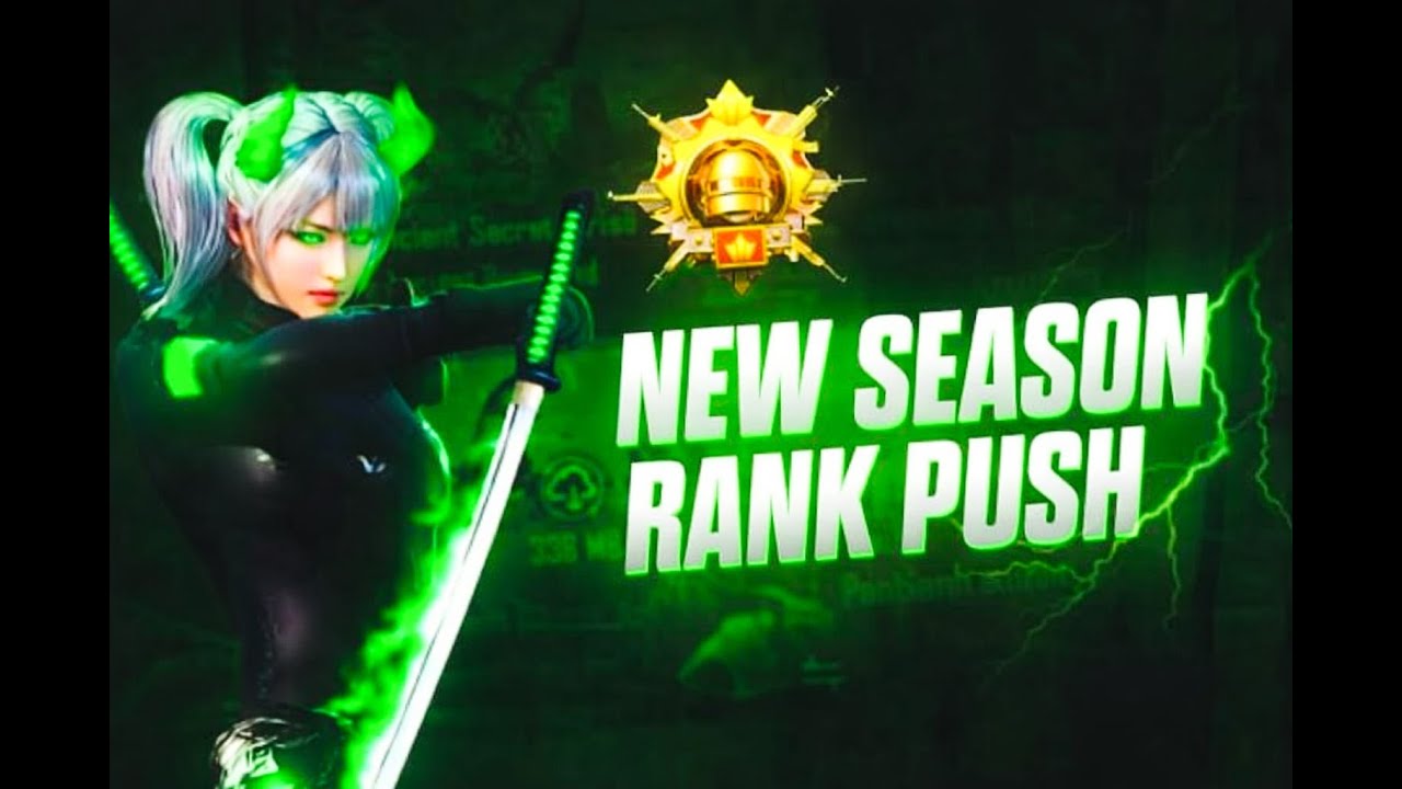 New Season rank push Pubgmobile Live day 1