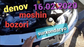 SURXONDARYO DENOV MOSHIN BOZORI 16.02.2020 #DENOV #SURXONDARYO #MOSHINBOZORI #TEXNOUZ