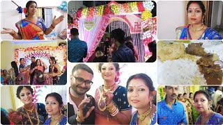 Bengali Marriage Reception Video Bengali Vlog Myself Moumi
