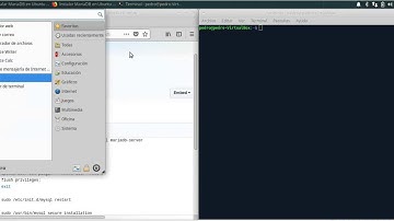 Instalar MariaDB (MYSQL EN LINUX) en Xubuntu (UBUNTU / DEBIAN)