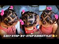 Fun & Easy Hairstyle for Your Little Princess 👧✨ | Kids Hair Tutorial