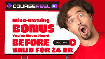 CourseReel AI Review ✅ Updated 🎁 Special Bonuses 🎁 For ✅ [CourseReel Review]👇