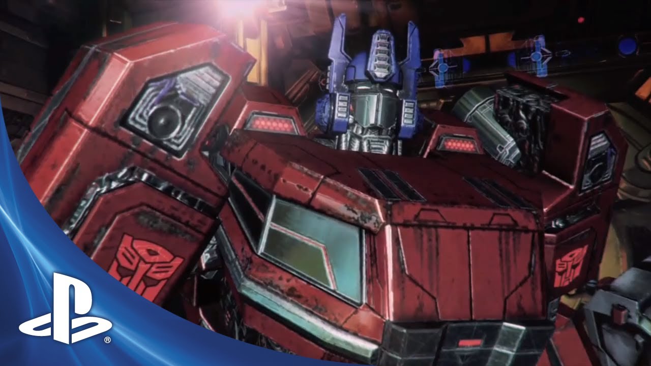 Transformers: Fall of Cybertron: Through the trailer - YouTube