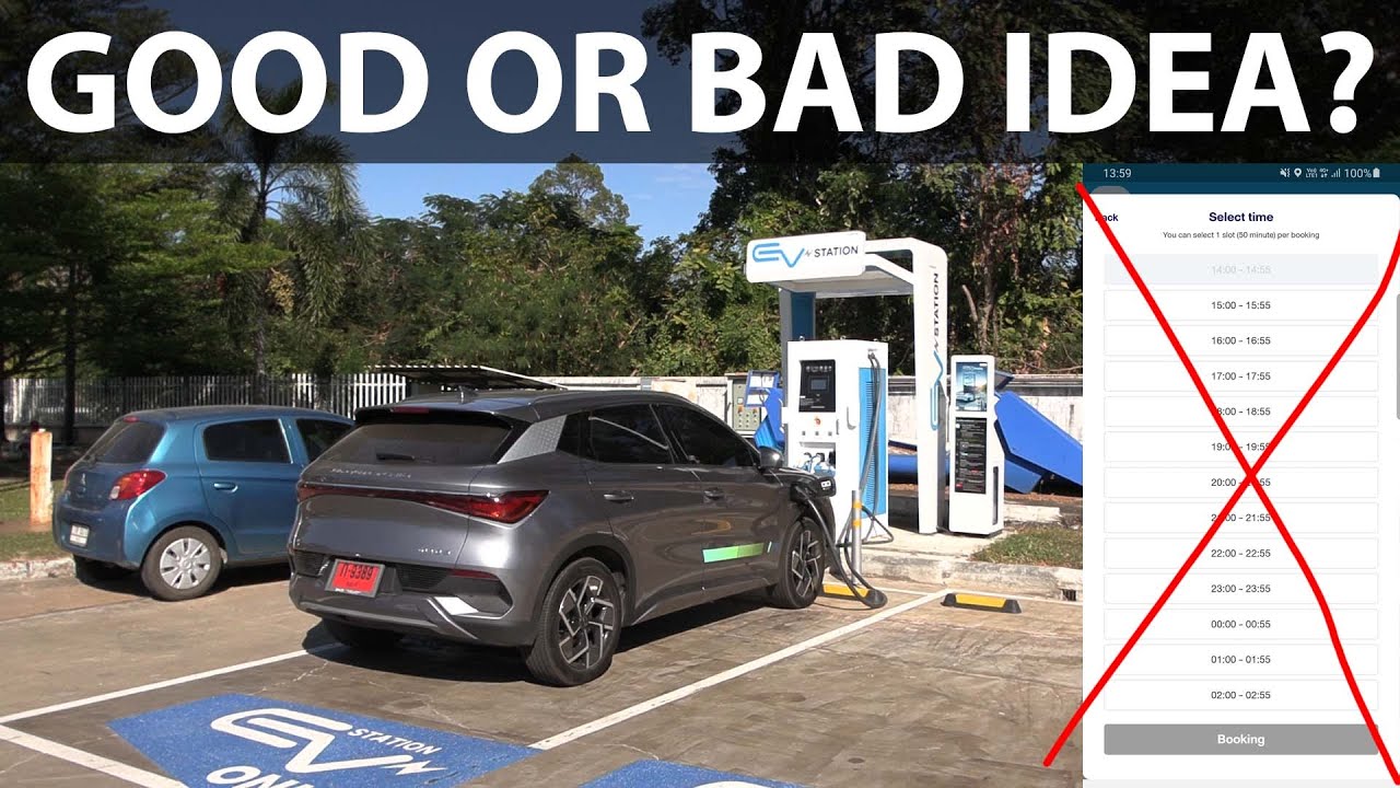 How booking system for chargers works