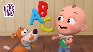 ABC Song - Alphabet Song - Nursery Rhyme & Kids Song - Hello Tiny