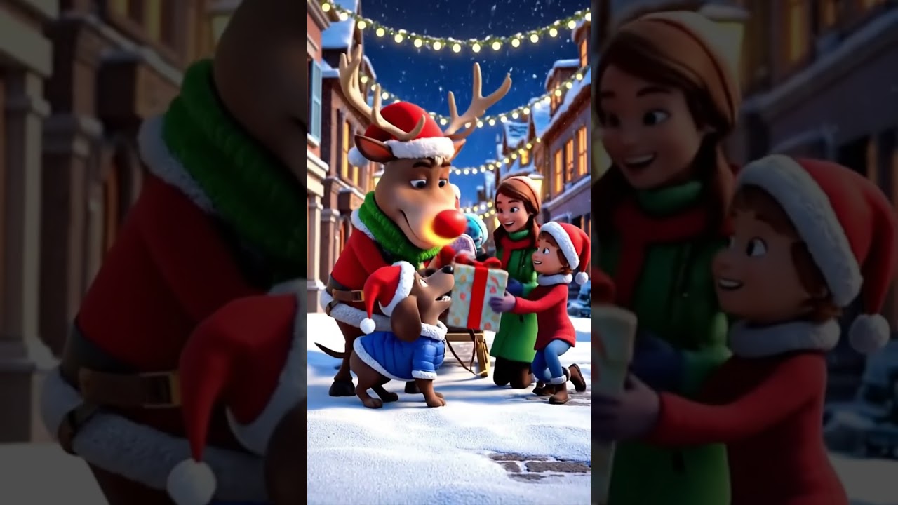 🎄 Animal Heroes Save Christmas 2025 🦌🐶  