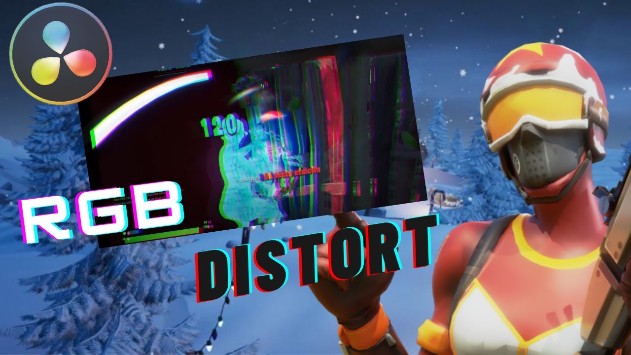 How to put RGB Distort (Glitch Effect) in your Montage/ Videos in Da ...