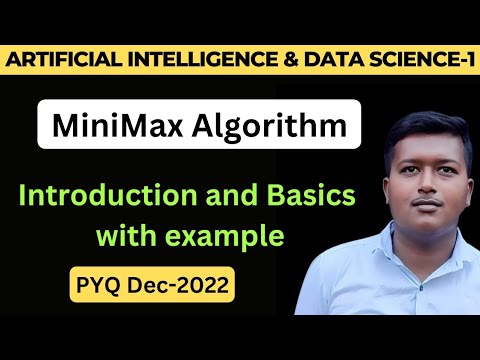 MiniMax Algorithm | Artificial Intelligence & Data Science-i | PYQ Dec ...