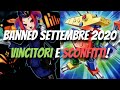 Yu-Gi-Oh! Banned Settembre 2020 Vincitori e Sconfitti!