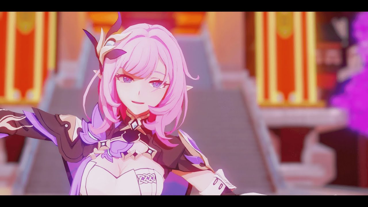 【MMD】 シニカルナイトプラン - Elysia [HI3rd]