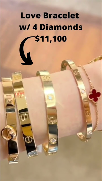 $32K Louis Vuitton LV - EMPREINTE BANGLE vs Cartier Love Bracelet