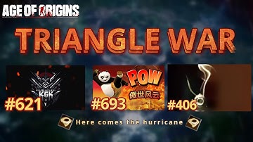 Triangle war: 🌀Ronaldo the hurricane 🌀 #aoo #aoovets #ageoforigins