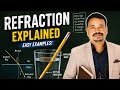Terms related to Refraction #class10 #cbse #icse In easy way