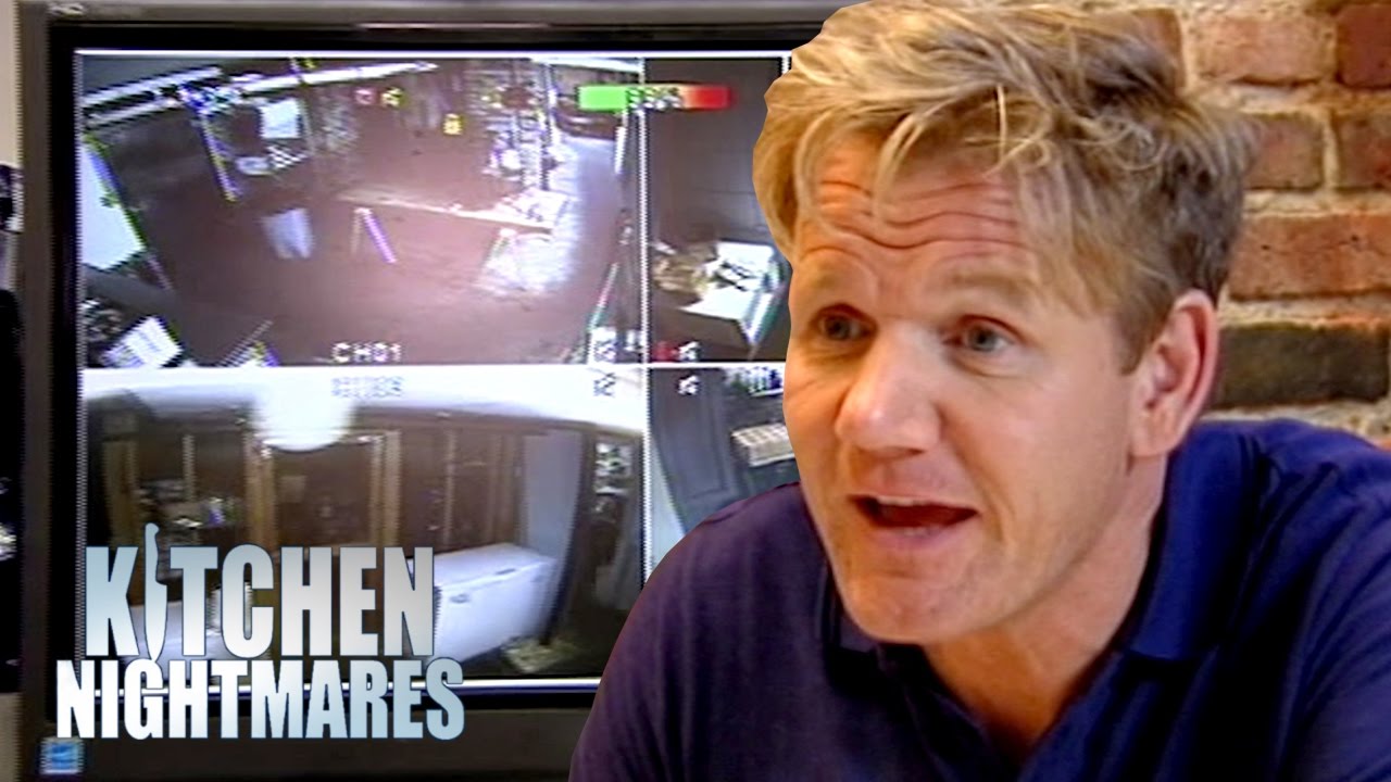 Owner Loves to Watch CCTV of People Falling Over Kitchen Nightmares