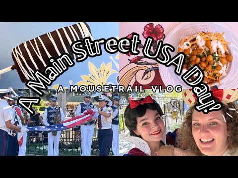 Main Street USA | Flag Retreat Ceremony, Live Entertainment & New Snacks
