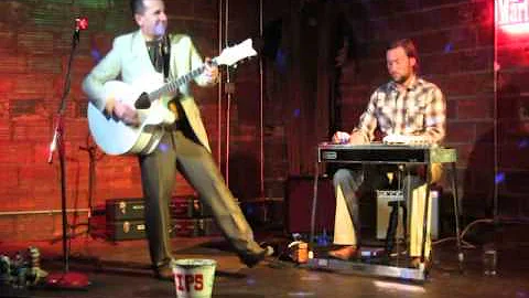 Hot Rod Walt Acoustic with Patrick Rusert on Pedal Steel "Folsom Prison Blues"