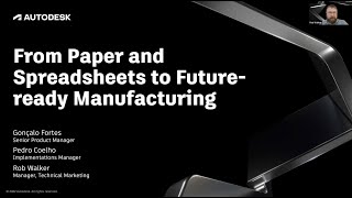 Autodesk Prodsmart | From Paper and Spreadsheets to Future-ready Manufacturing with Prodsmart