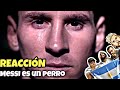 REACCIÓN a MESSI ES UN PERRO | Casi lloramos😭 | soy machito